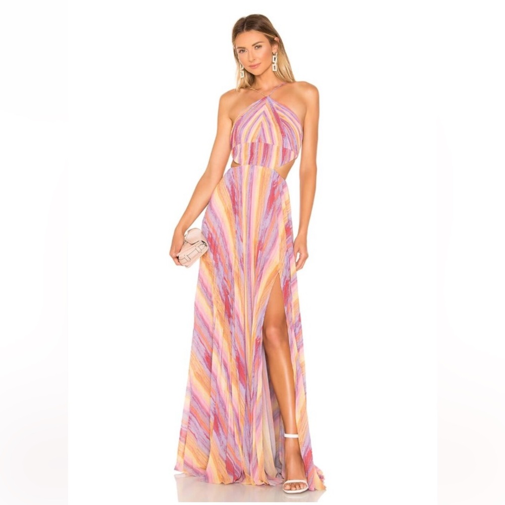 Amur multicolour gown